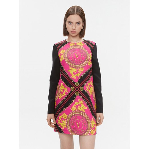 Versace Jeans Couture Sukienka codzienna 75HAO921 Kolorowy Regular Fit ze sklepu MODIVO w kategorii Sukienki - zdjęcie 183946730