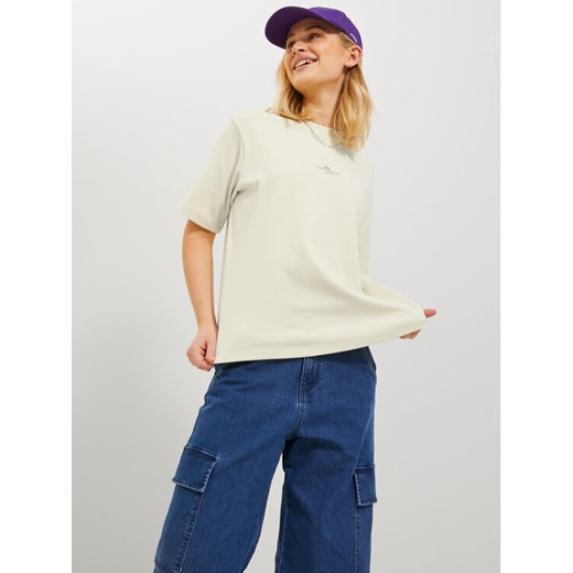 JJXX T-Shirt 12241203 Écru Loose Fit ze sklepu MODIVO w kategorii Bluzki damskie - zdjęcie 183946772