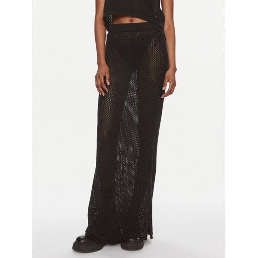 Tommy Jeans Spódnica maxi Open Stitch DW0DW17878 Czarny Regular Fit ze sklepu MODIVO w kategorii Spódnice - zdjęcie 183946773