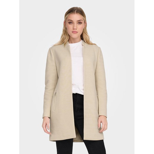 ONLY Marynarka Soho 15245344 Beżowy Long Line Fit ze sklepu MODIVO w kategorii Marynarki damskie - zdjęcie 183946792