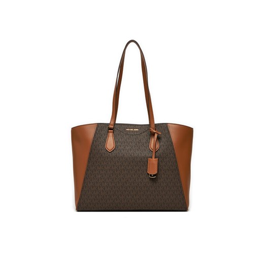 MICHAEL Michael Kors Torebka Taryn 30F4GTBT7B Brązowy ze sklepu MODIVO w kategorii Torby Shopper bag - zdjęcie 183946813