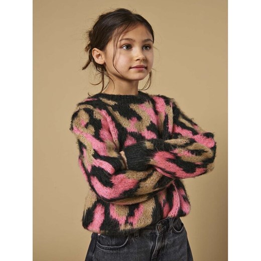Kids ONLY Sweter Wild 15329326 Kolorowy Regular Fit ze sklepu MODIVO w kategorii Swetry dziewczęce - zdjęcie 183946850