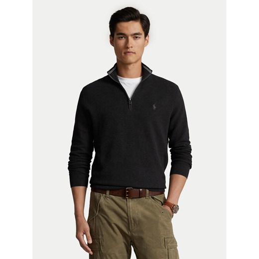 Polo Ralph Lauren Sweter 710932304007 Szary Regular Fit Polo Ralph Lauren M MODIVO