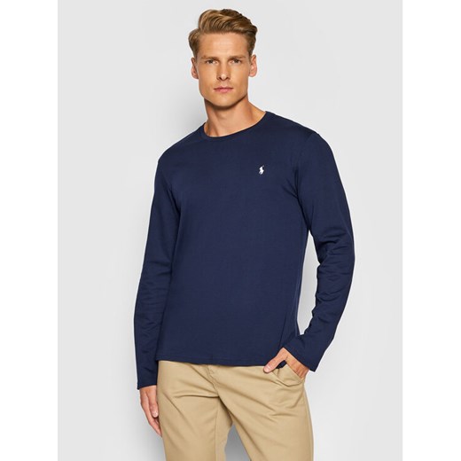 Polo Ralph Lauren Longsleeve Sle 714844759002 Granatowy Regular Fit Polo Ralph Lauren M MODIVO