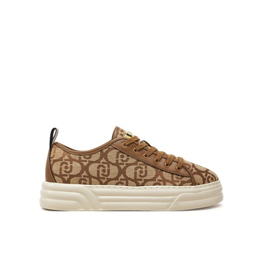 Liu Jo Sneakersy Cleo BF4031 TX439 Brązowy ze sklepu MODIVO w kategorii Buty sportowe damskie - zdjęcie 183947020