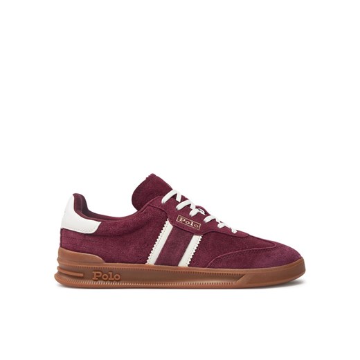 Polo Ralph Lauren Sneakersy 804950266003 Bordowy ze sklepu MODIVO w kategorii Buty sportowe damskie - zdjęcie 183947053