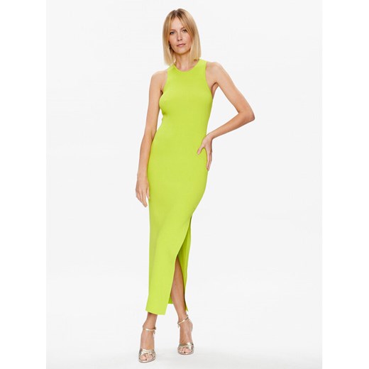 MICHAEL Michael Kors Sukienka dzianinowa MS381M033D Zielony Slim Fit ze sklepu MODIVO w kategorii Sukienki - zdjęcie 183947094