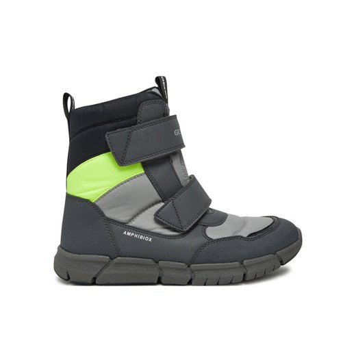 Geox Śniegowce J Flexyper Boy B Abx J169XC 0FU50 C9191 S Szary ze sklepu MODIVO w kategorii Buty zimowe dziecięce - zdjęcie 183947151