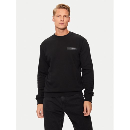 Richmond X Bluza UMA24135FE Czarny Regular Fit ze sklepu MODIVO w kategorii Bluzy męskie - zdjęcie 183947170