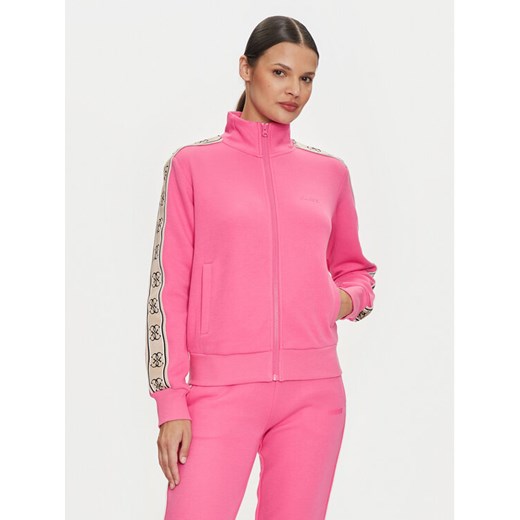 Guess Bluza V2YQ16 KB3P2 Różowy Regular Fit ze sklepu MODIVO w kategorii Bluzy damskie - zdjęcie 183947263
