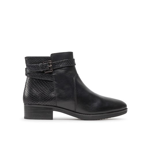Geox Botki D Felicity E D26G1E 04341 C9999 Czarny ze sklepu MODIVO w kategorii Botki - zdjęcie 183947313