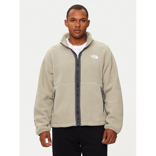 The North Face Polar Fleeski NF0A88XQ Beżowy Regular Fit ze sklepu MODIVO w kategorii Bluzy męskie - zdjęcie 183947322