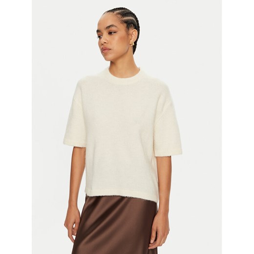 Gina Tricot Sweter 22271 Écru Regular Fit Gina Tricot XL MODIVO