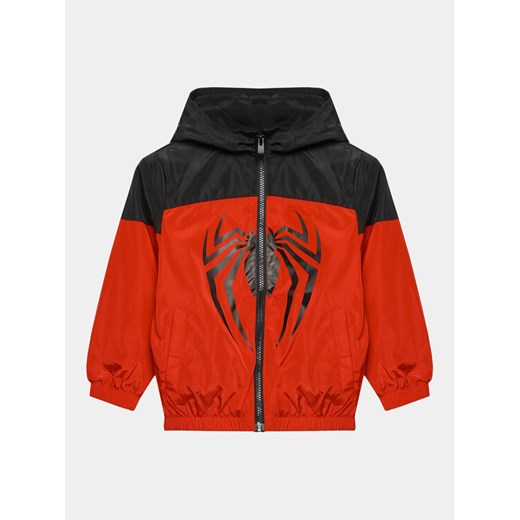 OVS Kurtka przejściowa SPIDER-MAN 1816022 Czerwony Regular Fit ze sklepu MODIVO w kategorii Kurtki chłopięce - zdjęcie 183947441
