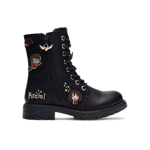 Harry Potter Botki AW23-147WBHP Czarny ze sklepu MODIVO w kategorii Buty zimowe dziecięce - zdjęcie 183947492