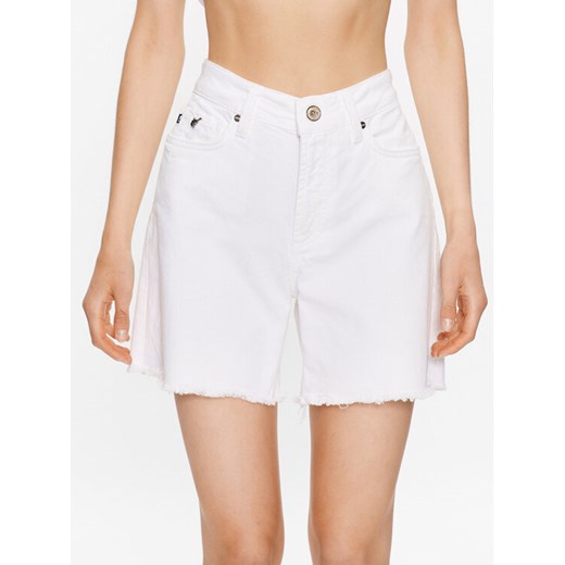 JOOP! Szorty jeansowe 30037419 Biały Relaxed Fit ze sklepu MODIVO w kategorii Szorty - zdjęcie 183947502
