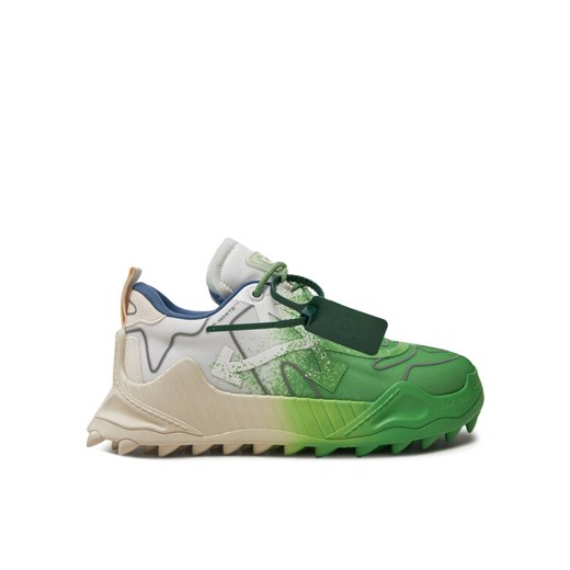 Off-White Sneakersy OMIA139S22FAB0020155 Zielony ze sklepu MODIVO w kategorii Buty sportowe męskie - zdjęcie 183947542