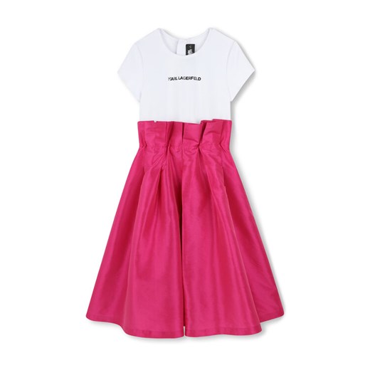 Karl Lagerfeld Kids Sukienka codzienna Z30460 D Różowy Regular Fit ze sklepu MODIVO w kategorii Sukienki dziewczęce - zdjęcie 183947602