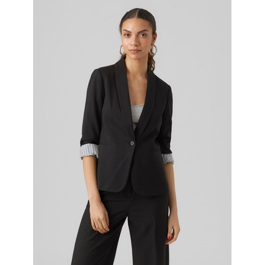 Vero Moda Marynarka Harukimo 10291043 Czarny Regular Fit ze sklepu MODIVO w kategorii Marynarki damskie - zdjęcie 183947613