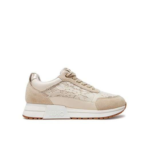 Liu Jo Sneakersy Johanna 01 BF4027 PX523 Beżowy ze sklepu MODIVO w kategorii Buty sportowe damskie - zdjęcie 183947624