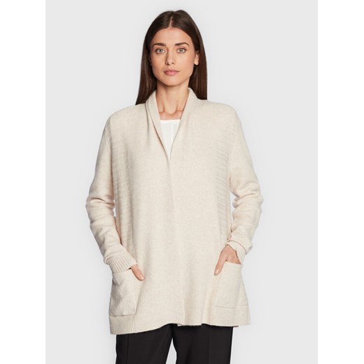 Olsen Kardigan Henny 11003864 Écru Regular Fit ze sklepu MODIVO w kategorii Swetry damskie - zdjęcie 183947643