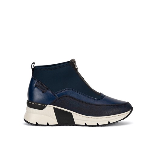 Rieker Sneakersy N6352-14 Niebieski ze sklepu MODIVO w kategorii Buty sportowe damskie - zdjęcie 183947652