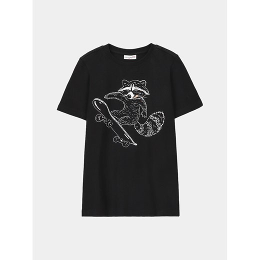 Coccodrillo T-Shirt WC4143218VBA Czarny Regular Fit 146 MODIVO