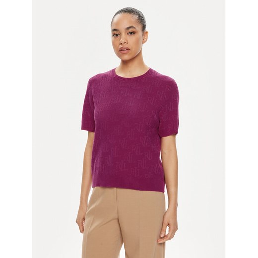 Lauren Ralph Lauren Sweter 200909156003 Różowy Regular Fit L MODIVO