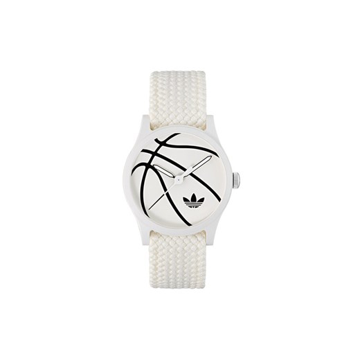 adidas Zegarek Game One AOSY25025 Biały ze sklepu MODIVO w kategorii Zegarki - zdjęcie 183947744