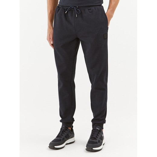 Boss Spodnie dresowe 50485181 Granatowy Regular Fit ze sklepu MODIVO w kategorii Spodnie męskie - zdjęcie 183947781