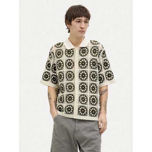 Jack&Jones Koszula Cartagena 12278724 Beżowy Loose Fit ze sklepu MODIVO w kategorii Koszule męskie - zdjęcie 183947814