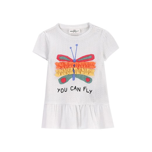 Coccodrillo T-Shirt WC5143201TGN Biały Regular Fit ze sklepu MODIVO w kategorii Kaftaniki i bluzki - zdjęcie 183947871