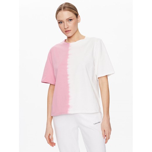 United Colors Of Benetton T-Shirt 3DYBD103F Różowy Relaxed Fit ze sklepu MODIVO w kategorii Bluzki damskie - zdjęcie 183947932