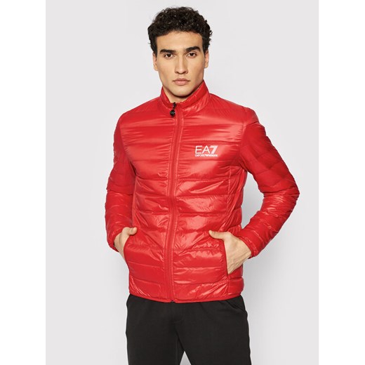 EA7 Emporio Armani Kurtka puchowa 8NPB01 PN29Z 1451 Czerwony Regular Fit ze sklepu MODIVO w kategorii Kurtki męskie - zdjęcie 183948010
