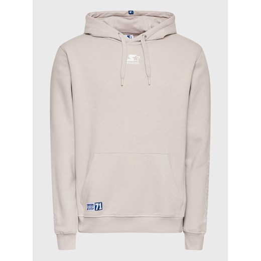 Starter Bluza SMN-304-122 Beżowy Regular Fit ze sklepu MODIVO w kategorii Bluzy męskie - zdjęcie 183948031