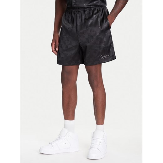 Karl Kani Szorty sportowe Signature All Over Print Resort PD00005302 Czarny Regular Fit ze sklepu MODIVO w kategorii Spodenki męskie - zdjęcie 183948063