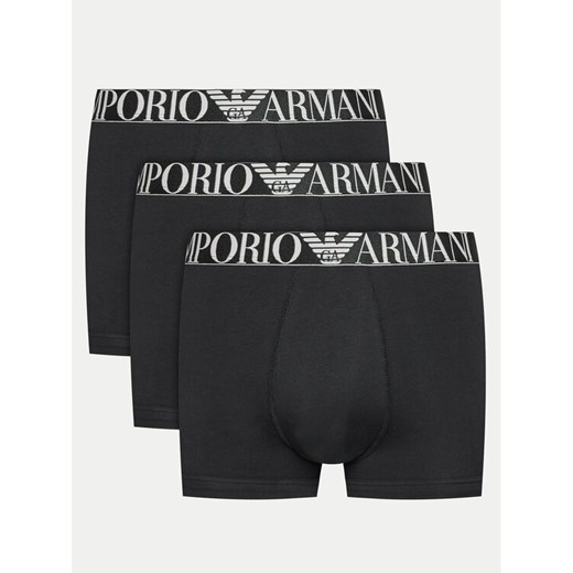 Emporio Armani Underwear Komplet 3 par bokserek 111357 4F726 73320 Czarny L MODIVO