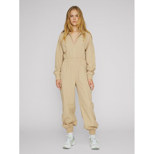 ROTATE Kombinezon Cliera RT494 Beżowy Slim Fit ze sklepu MODIVO w kategorii Kombinezony damskie - zdjęcie 183948223