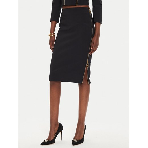 Elisabetta Franchi Spódnica ołówkowa GO-047-46E2 Czarny Slim Fit ze sklepu MODIVO w kategorii Spódnice - zdjęcie 183948234