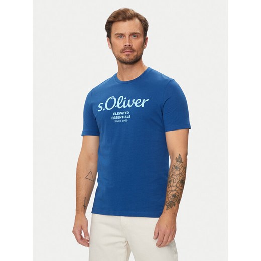s.Oliver T-Shirt 2139909 Niebieski Regular Fit ze sklepu MODIVO w kategorii T-shirty męskie - zdjęcie 183948311