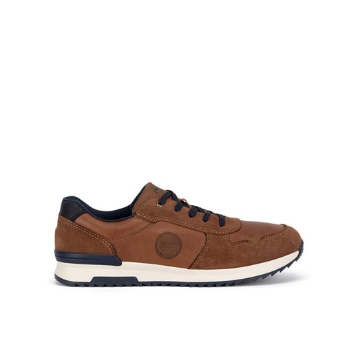 Rieker Sneakersy 16113-24 Brązowy ze sklepu MODIVO w kategorii Buty sportowe męskie - zdjęcie 183948312
