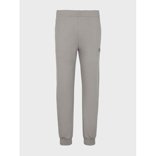 EA7 Emporio Armani Spodnie dresowe 8NPP53 PJ05Z 1920 Szary Regular Fit ze sklepu MODIVO w kategorii Spodnie męskie - zdjęcie 183948391