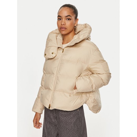PINKO Kurtka zimowa Giza 101602 A1ZV Beżowy Regular Fit ze sklepu MODIVO w kategorii Kurtki damskie - zdjęcie 183948392