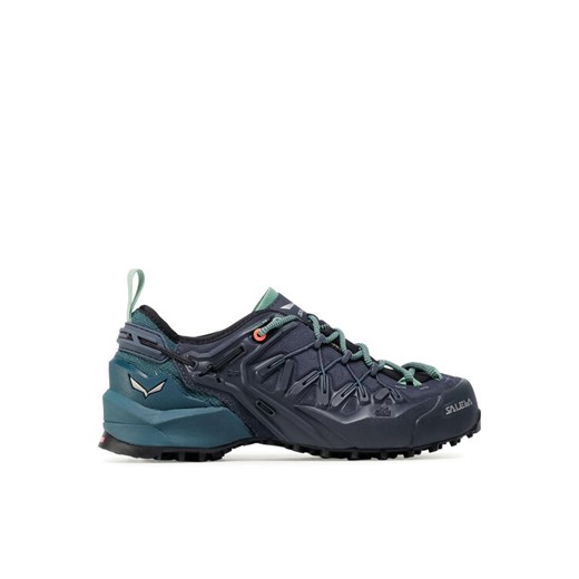 Salewa Trekkingi Ms Wildfire Edge Gtx GORE-TEX 61376 3838 Niebieski ze sklepu MODIVO w kategorii Buty trekkingowe damskie - zdjęcie 183948411
