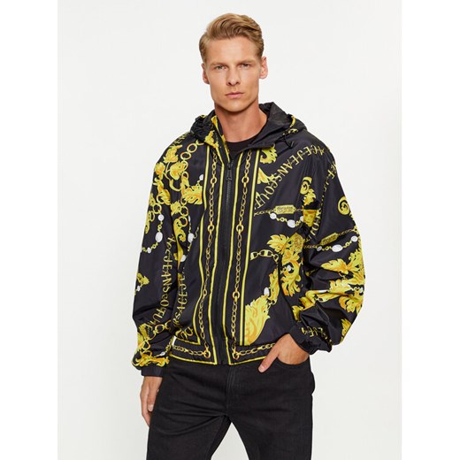 Versace Jeans Couture Kurtka przejściowa 75GASD05 Czarny Regular Fit ze sklepu MODIVO w kategorii Kurtki męskie - zdjęcie 183948472