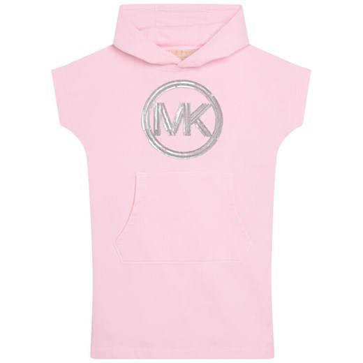 MICHAEL KORS KIDS Sukienka dzianinowa R12140 S Różowy Regular Fit ze sklepu MODIVO w kategorii Sukienki dziewczęce - zdjęcie 183948521