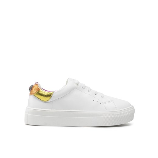 Kurt Geiger Sneakersy Mini Laney Eagle 4322469979 Biały ze sklepu MODIVO w kategorii Trampki dziecięce - zdjęcie 183948562