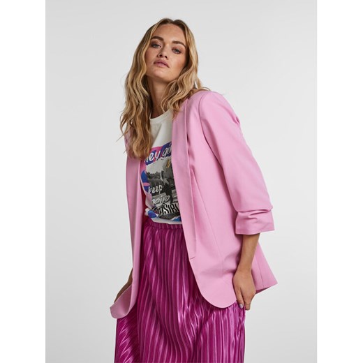 Pieces Marynarka Boss 17090996 Różowy Regular Fit ze sklepu MODIVO w kategorii Marynarki damskie - zdjęcie 183948604