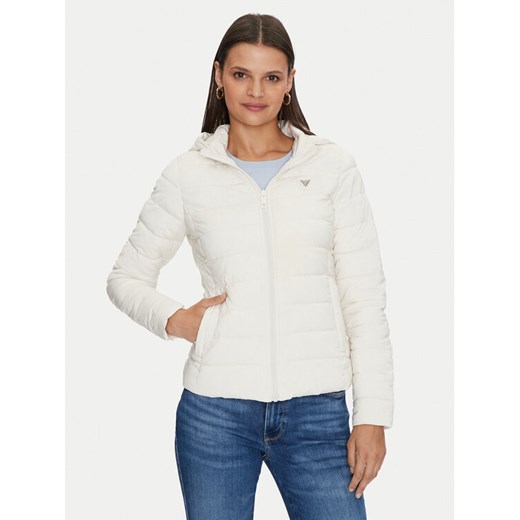Guess Kurtka puchowa Diann V4YL04 WF3X0 Biały Regular Fit ze sklepu MODIVO w kategorii Kurtki damskie - zdjęcie 183948640