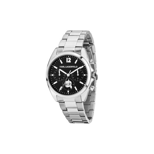 KARL LAGERFELD Zegarek R0553101504 Srebrny ze sklepu MODIVO w kategorii Zegarki - zdjęcie 183948703